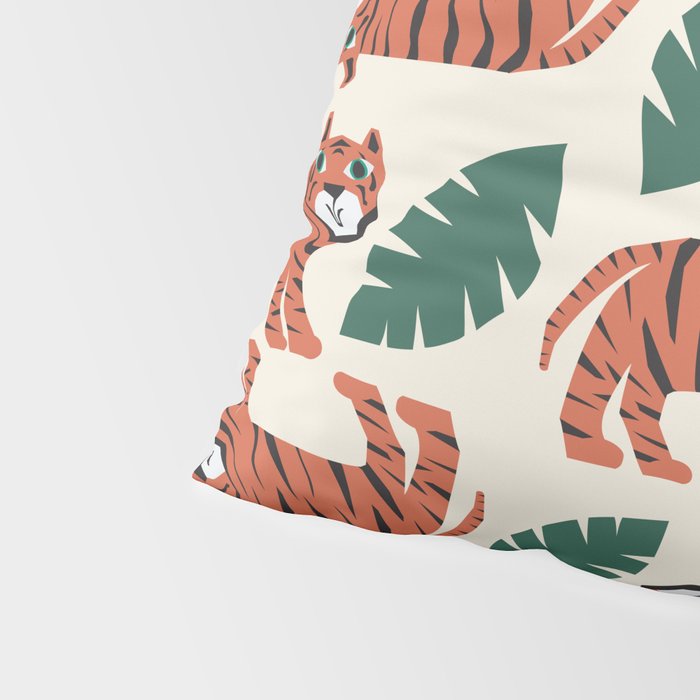Jungle Ferocity  Pillow Sham Gallery Image 4