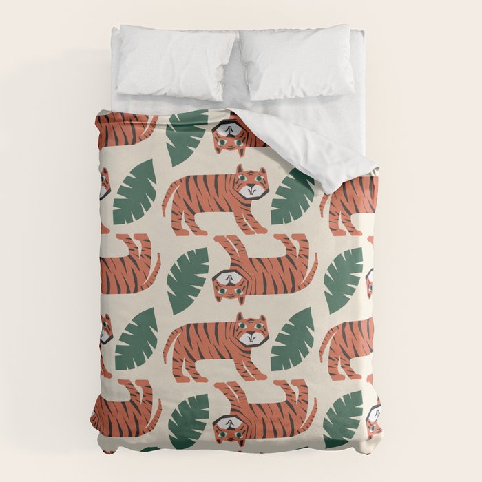 Jungle Ferocity  Duvet Cover Gallery Image 1