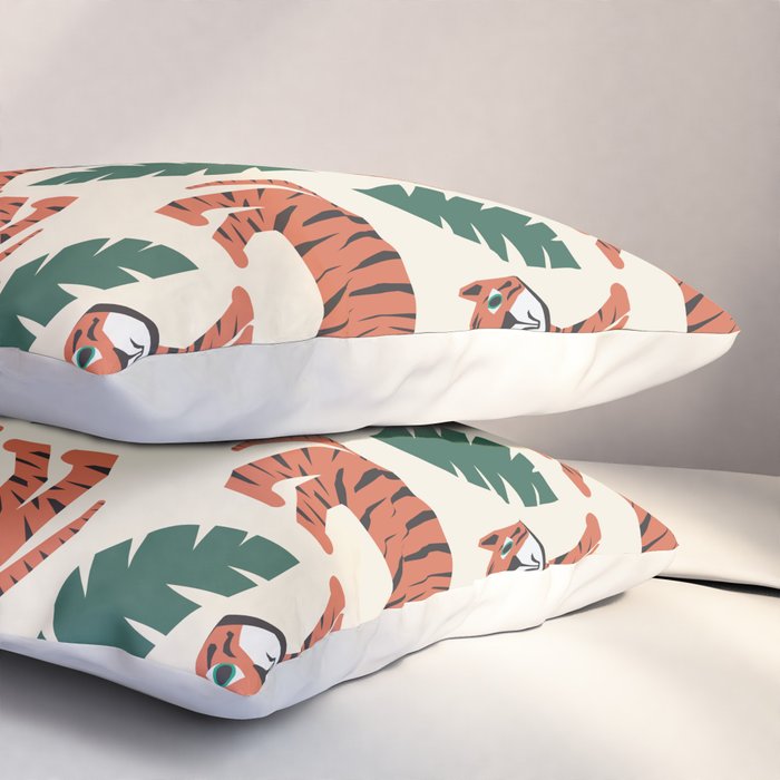 Jungle Ferocity  Pillow Sham Gallery Image 3
