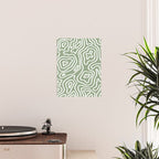 Topographic Abstract | Sage Poster Gallery Image 2