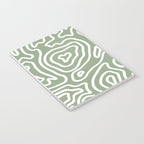 Topographic Abstract | Sage Notebook Gallery Image 3