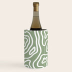 Topographic Abstract | Sage Wine Chiller Gallery Image 1
