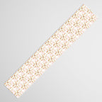Rose Gold Watercolor Tile Table Runner Gallery Image 3