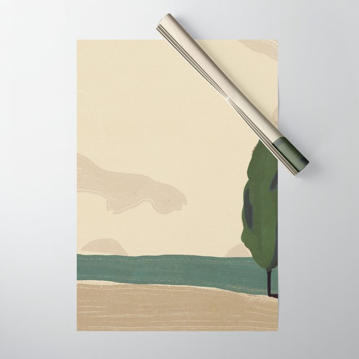 Quiet country Wrapping Paper Gallery Image 1