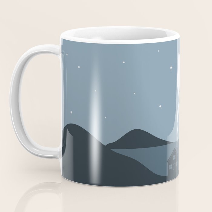 Cat Landscape 45 Coffee Mug Gallery Image 3