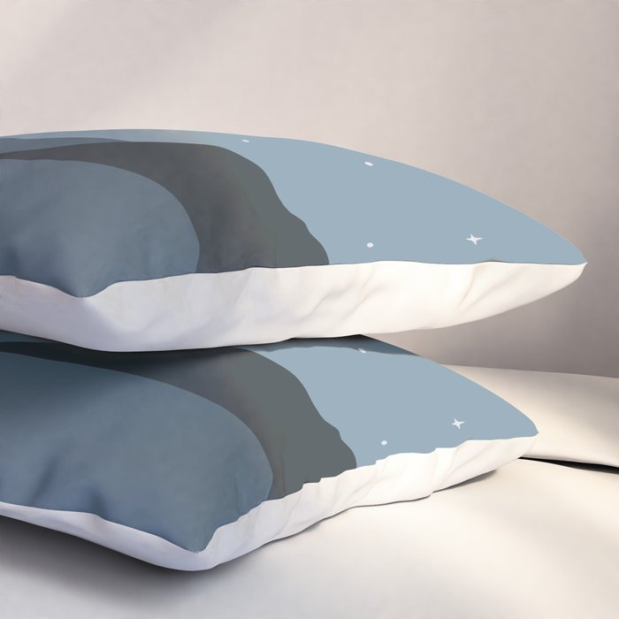 Cat Landscape 45 Pillow Sham Gallery Image 3