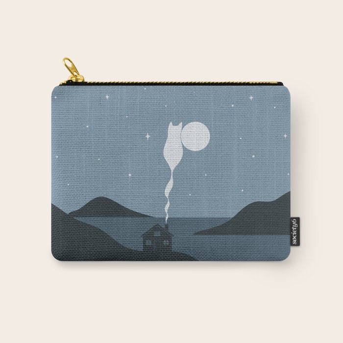 Cat Landscape 45 Carry All Pouch Gallery Image 1