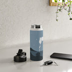 Cat Landscape 45 Water Bottle Gallery Image 4