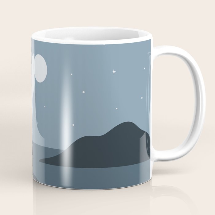Cat Landscape 45 Coffee Mug Gallery Image 1