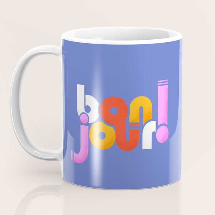 bonjour! french design Coffee Mug Gallery Image 3