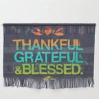 Thankful, Grateful & Blessed HEART Wall Hanging Gallery Image 1