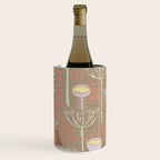 Block print brown bunny Wine Chiller Gallery Image 3