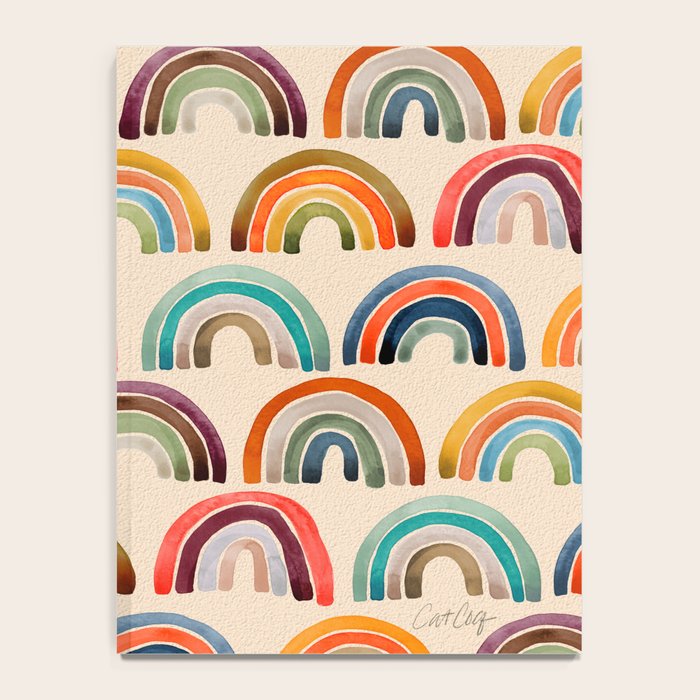 Rainbow Watercolor - Retro Palette Notebook Gallery Image 4