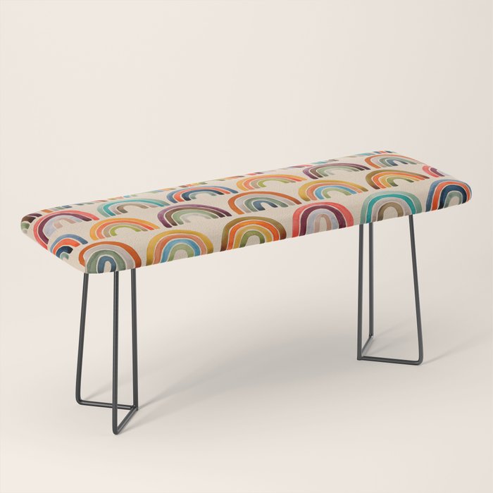 Rainbow Watercolor - Retro Palette Bench Gallery Image 1
