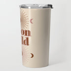 Vintage Moon Child Travel Mug Gallery Image 2