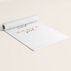 Girl Power - Kind Heart Fierce Mind Brave Spirit Yoga Mat Gallery Image 2