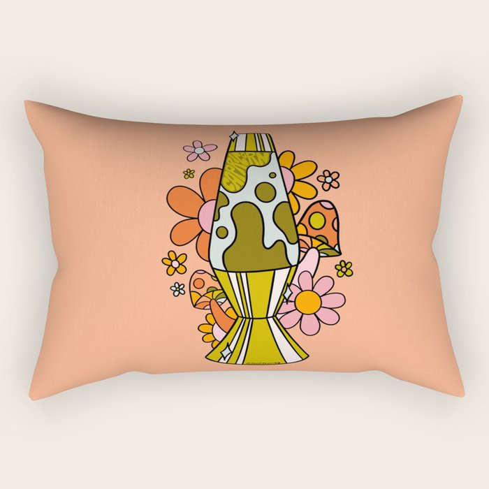 Capricorn Lava Lamp Rectangular Pillow Gallery Image 1