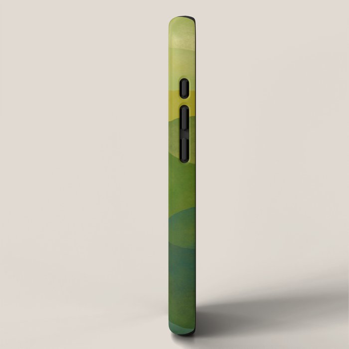 Abstract  Art Print - Watercolor Mountain #7 iPhone Case Gallery Image 2