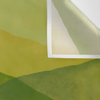 Abstract  Art Print - Watercolor Mountain #7 Wall Tapestry Gallery Image 3