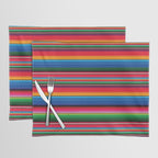 Serape Saltillo Red Placemat Gallery Image 1