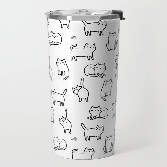 Cats, cats, cats Travel Mug Gallery Image 2