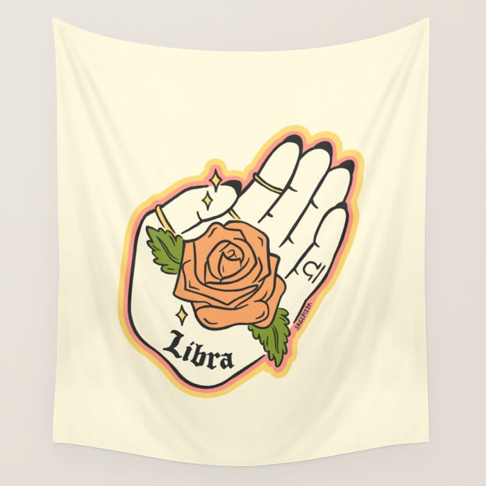LIBRA Wall Tapestry Gallery Image 1