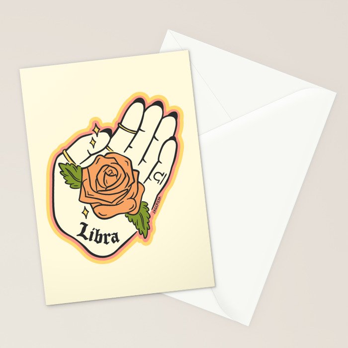 LIBRA Stationery Card Gallery Image 2