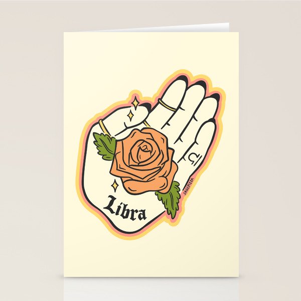 LIBRA Stationery Card Gallery Image 2