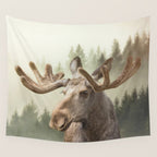 Moose Wall Tapestry Gallery Image 4