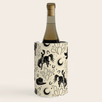 Cowboys and Cacti - cream and black Wine Chiller Gallery Image 2