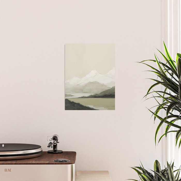 Sage Landscape Painting II Poster Gallery Image 2