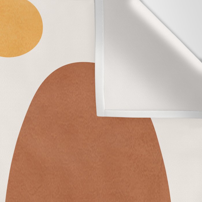 Modern Abstract Shapes 13 Wall Tapestry Gallery Image 3