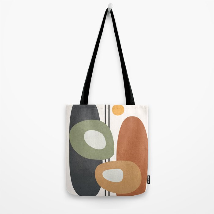 Modern Abstract Shapes 13 Tote Bag Gallery Image 2