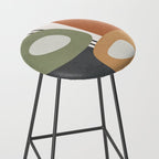 Modern Abstract Shapes 13 Stool Gallery Image 2