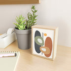 Modern Abstract Shapes 13 Mini Art Print Gallery Image 2