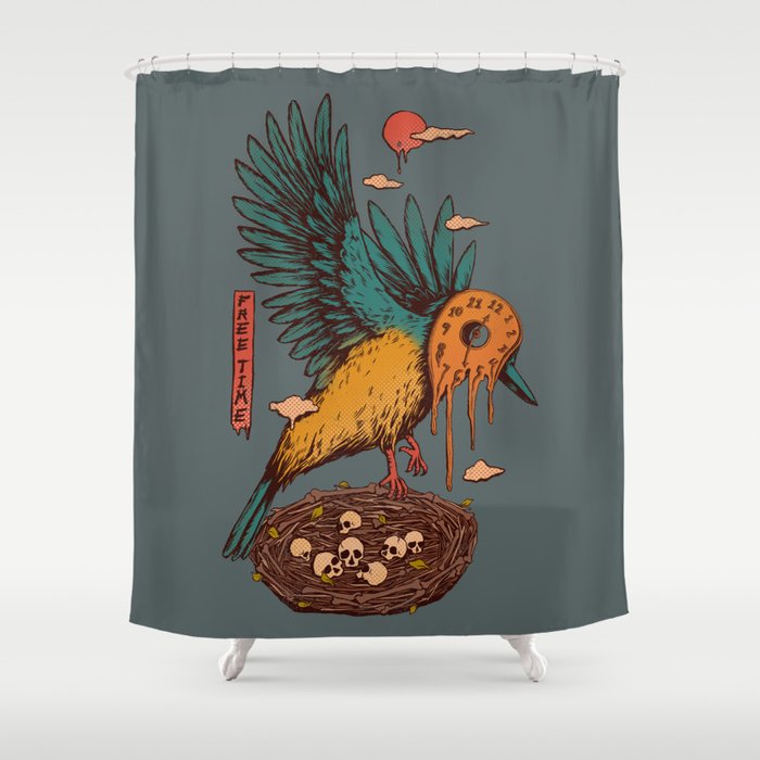 Free Time Shower Curtain Gallery Image 1