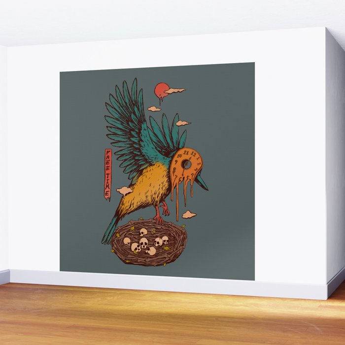 Free Time Wall Mural Gallery Image 2