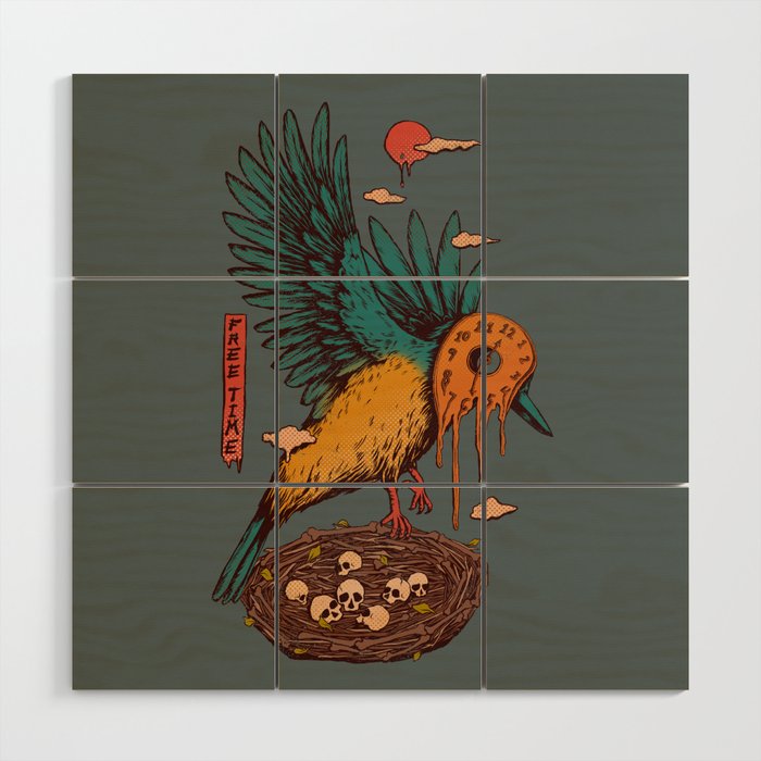 Free Time Wood Wall Art Gallery Image 1