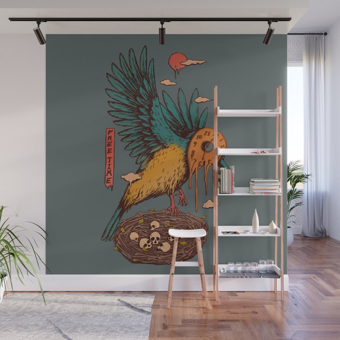 Free Time Wall Mural Gallery Image 1