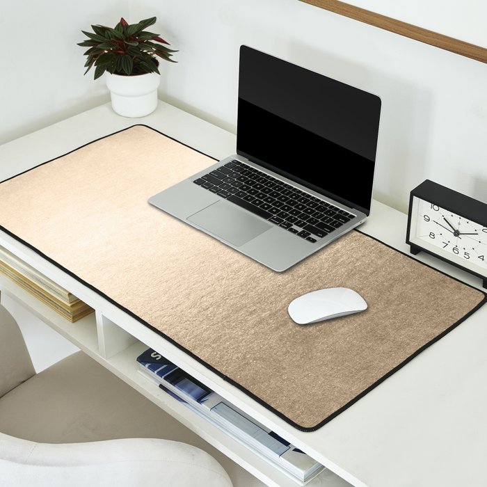White Gold Sands Desk Mat Gallery Image 2