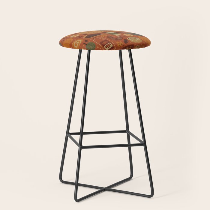 Pumpkin Spice Stool Gallery Image 1