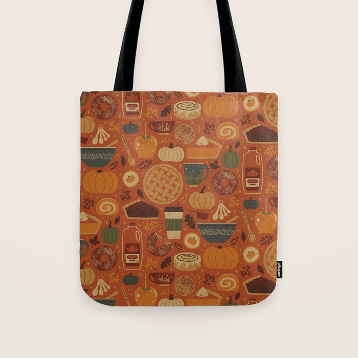 Pumpkin Spice Tote Bag Gallery Image 1