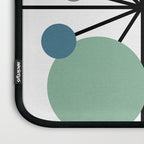 Atomic Age Nuclear Abstract Motif â Mid Century Modern Pattern Laptop Sleeve Gallery Image 3