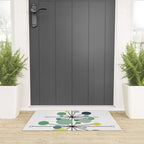 Atomic Age Nuclear Abstract Motif â Mid Century Modern Pattern Welcome Mat Gallery Image 3