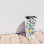 Atomic Age Nuclear Abstract Motif â Mid Century Modern Pattern Travel Mug Gallery Image 4