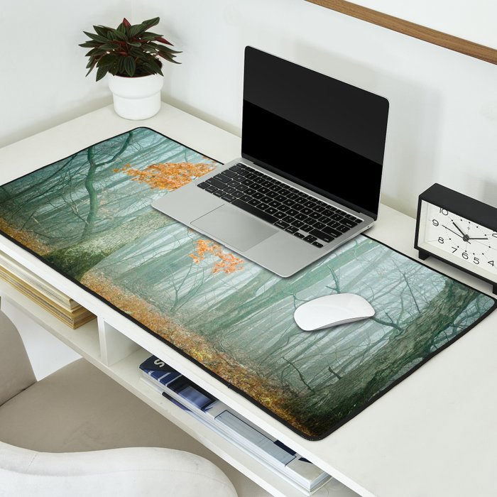Autumn Woods Desk Mat Gallery Image 2