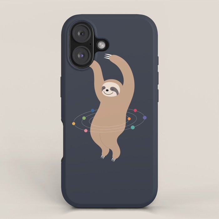 Sloth Galaxy iPhone Case Gallery Image 1