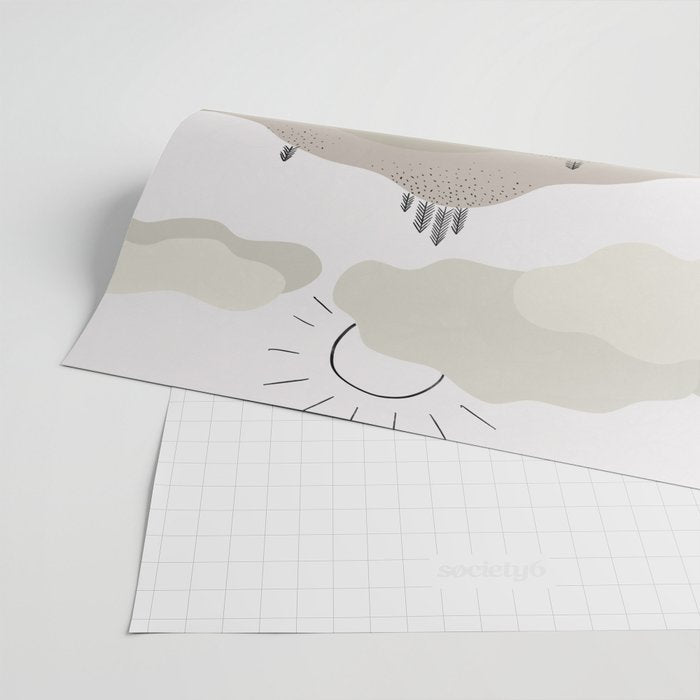 Fall Hills Wrapping Paper Gallery Image 2