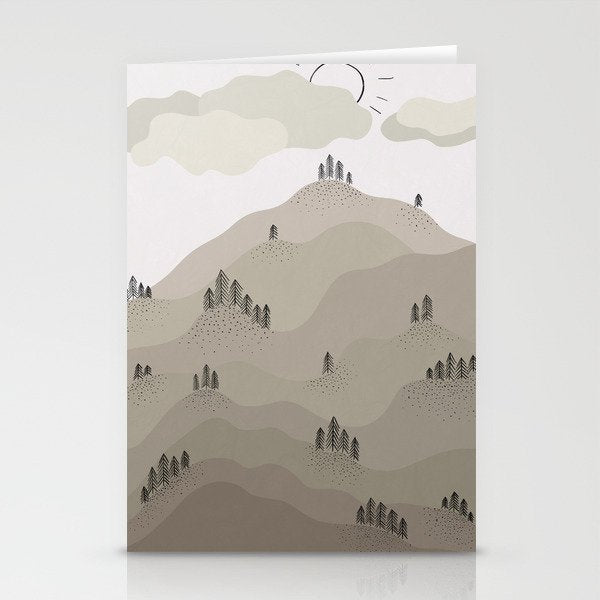 Fall Hills Stationery Card Gallery Image 1