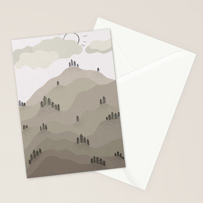 Fall Hills Stationery Card Gallery Image 2